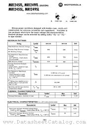 MR1249SL datasheet pdf Motorola