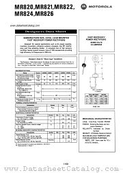 MR822 datasheet pdf Motorola