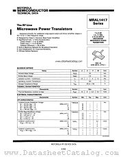 MRAL1417-25 datasheet pdf Motorola