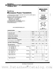 MRAL2023-1.5 datasheet pdf Motorola