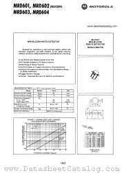 MRD601 datasheet pdf Motorola