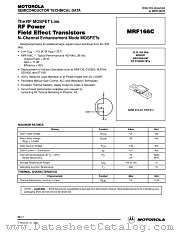 MRF166C datasheet pdf Motorola