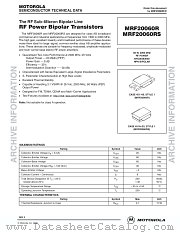 MRF20060R_D datasheet pdf Motorola