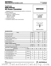MRF2628 datasheet pdf Motorola