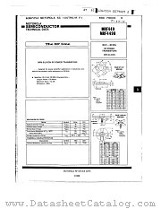 MRF449A datasheet pdf Motorola
