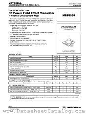 MRF5035 datasheet pdf Motorola