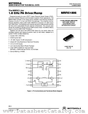 MRFIC1806 datasheet pdf Motorola