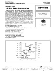 MRFIC1813 datasheet pdf Motorola