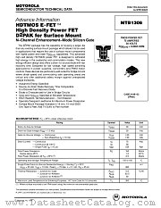 MTB1306 datasheet pdf Motorola