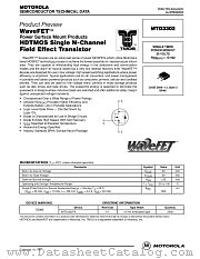 MTD3302 datasheet pdf Motorola