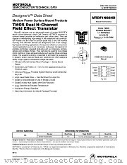 MTDF1N02HD datasheet pdf Motorola