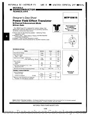 MTP10N15 datasheet pdf Motorola