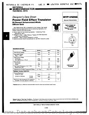 MTP12N05E datasheet pdf Motorola