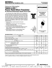 MTP55N06 datasheet pdf Motorola