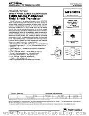 MTSF3203 datasheet pdf Motorola