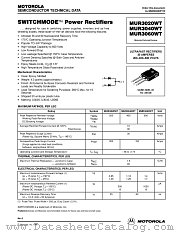MUR3060WT datasheet pdf Motorola