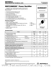 MURH840CT datasheet pdf Motorola