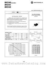 MV3141 datasheet pdf Motorola