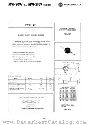 MVI-2105 datasheet pdf Motorola