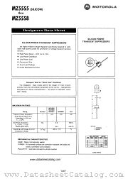 MZ5557 datasheet pdf Motorola