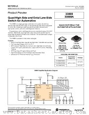 MC33888FBR2 datasheet pdf Motorola