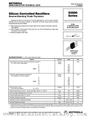 S2800 datasheet pdf Motorola