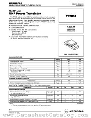 TP3061 datasheet pdf Motorola