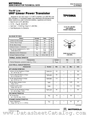 TPV596A datasheet pdf Motorola