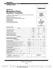 TRW63602 datasheet pdf Motorola