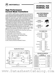 UC3843AN datasheet pdf Motorola