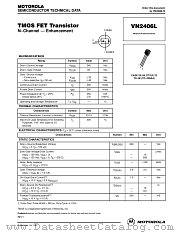 VN2406L datasheet pdf Motorola