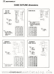 CASE 11-03 datasheet pdf Motorola
