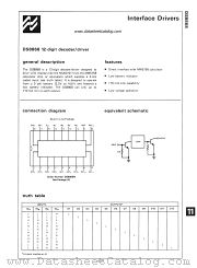 DS8868 datasheet pdf National Semiconductor