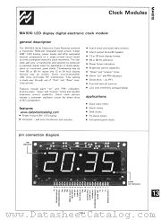 MA1010 datasheet pdf National Semiconductor
