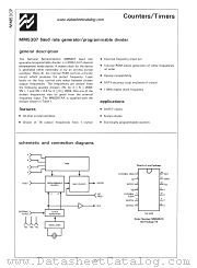 MM5307 datasheet pdf National Semiconductor