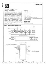 MM5318 datasheet pdf National Semiconductor