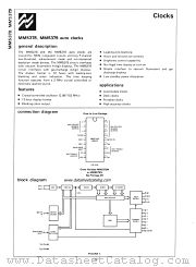 MM5379 datasheet pdf National Semiconductor