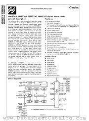 MM5397 datasheet pdf National Semiconductor