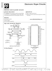MM5559 datasheet pdf National Semiconductor