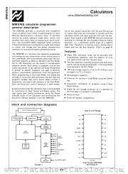 MM5765 datasheet pdf National Semiconductor