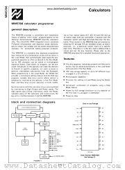 MM5766 datasheet pdf National Semiconductor
