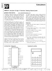 MM5777 datasheet pdf National Semiconductor