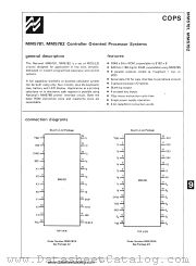 MM5781 datasheet pdf National Semiconductor