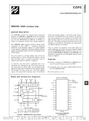 MM5785 datasheet pdf National Semiconductor