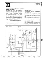 MM5799 datasheet pdf National Semiconductor