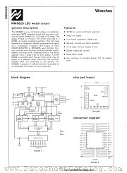 MM5829 datasheet pdf National Semiconductor