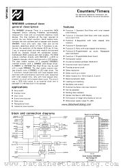 MM5865 datasheet pdf National Semiconductor
