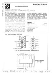 MM54C915 datasheet pdf National Semiconductor