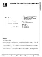 ORDERING datasheet pdf National Semiconductor