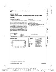 54ABT16646 datasheet pdf National Semiconductor